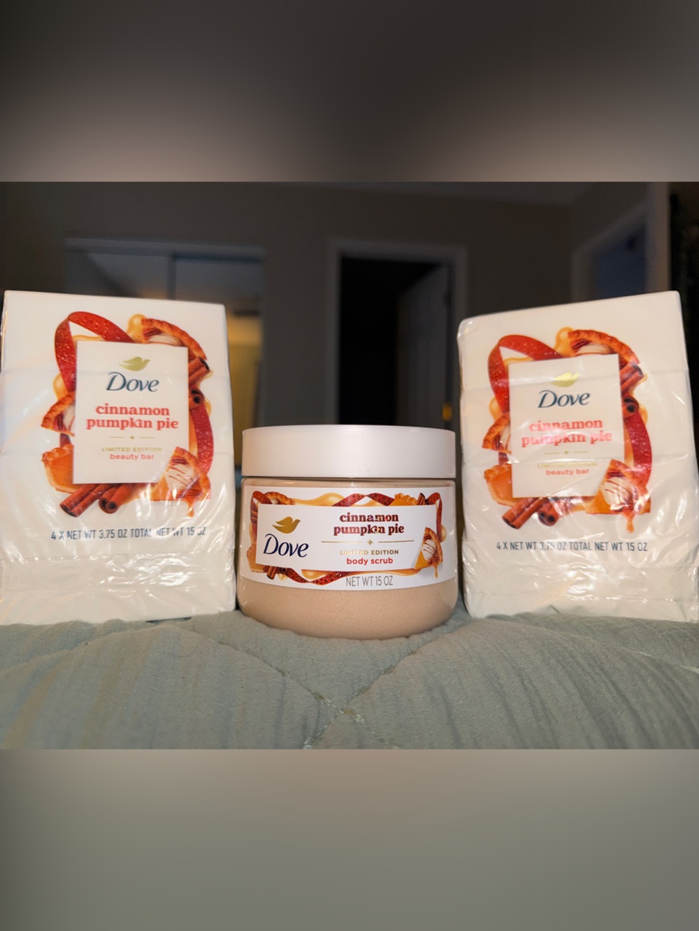 Dove Cinnamon Pumpkin Pie Bundle RV: $24!